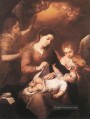 Maria und das Kind mit musizierenden Engeln Spanisch Barock Bartolomé Esteban Murillo